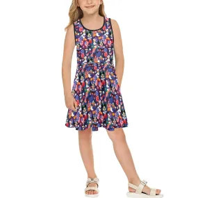 Disney America Girls' Sleeveless Sundress