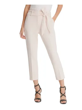 DKNY Women's High Waist Business Pants Pink Size 14