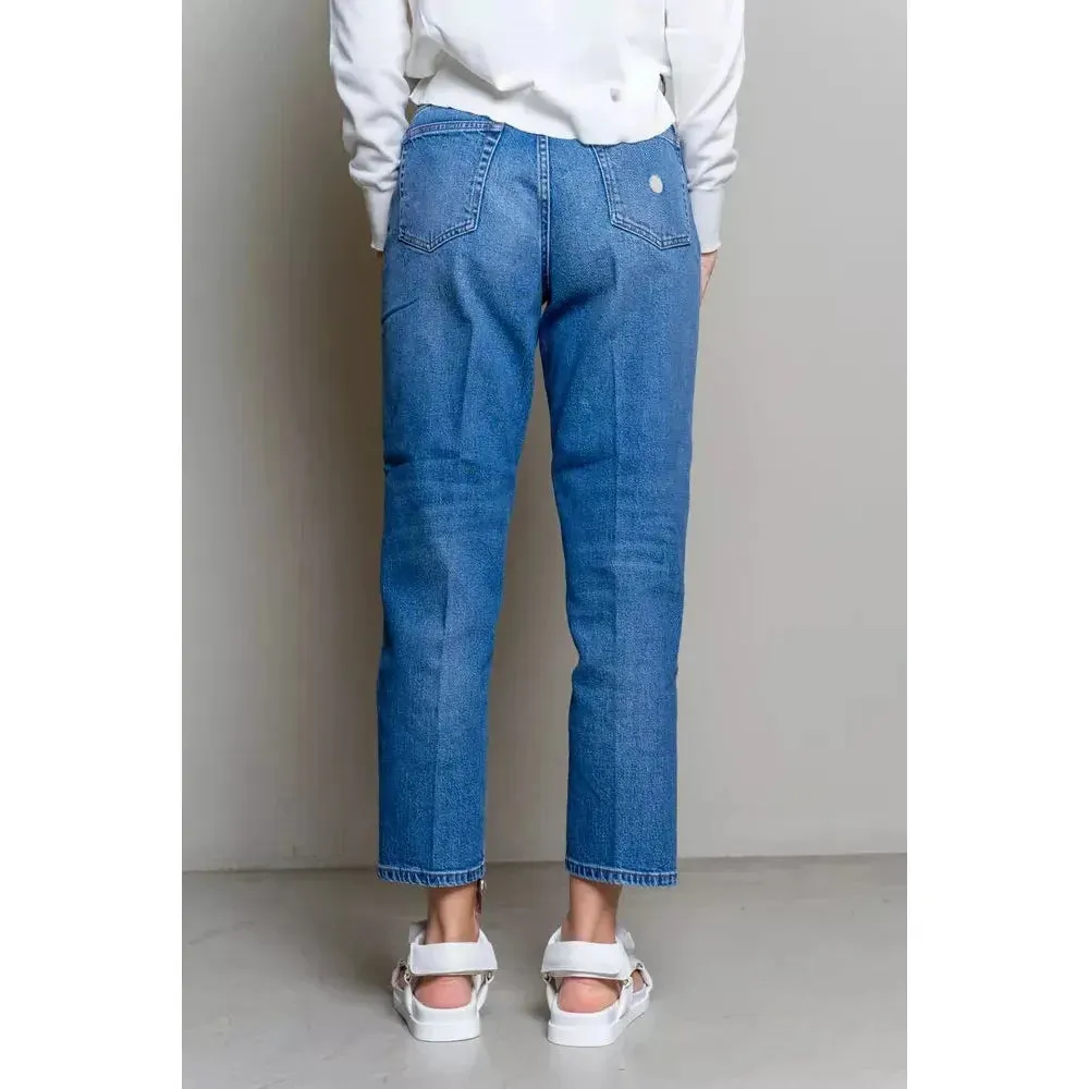 Don The Fuller Elevated Blue High-Waist Denim for Women