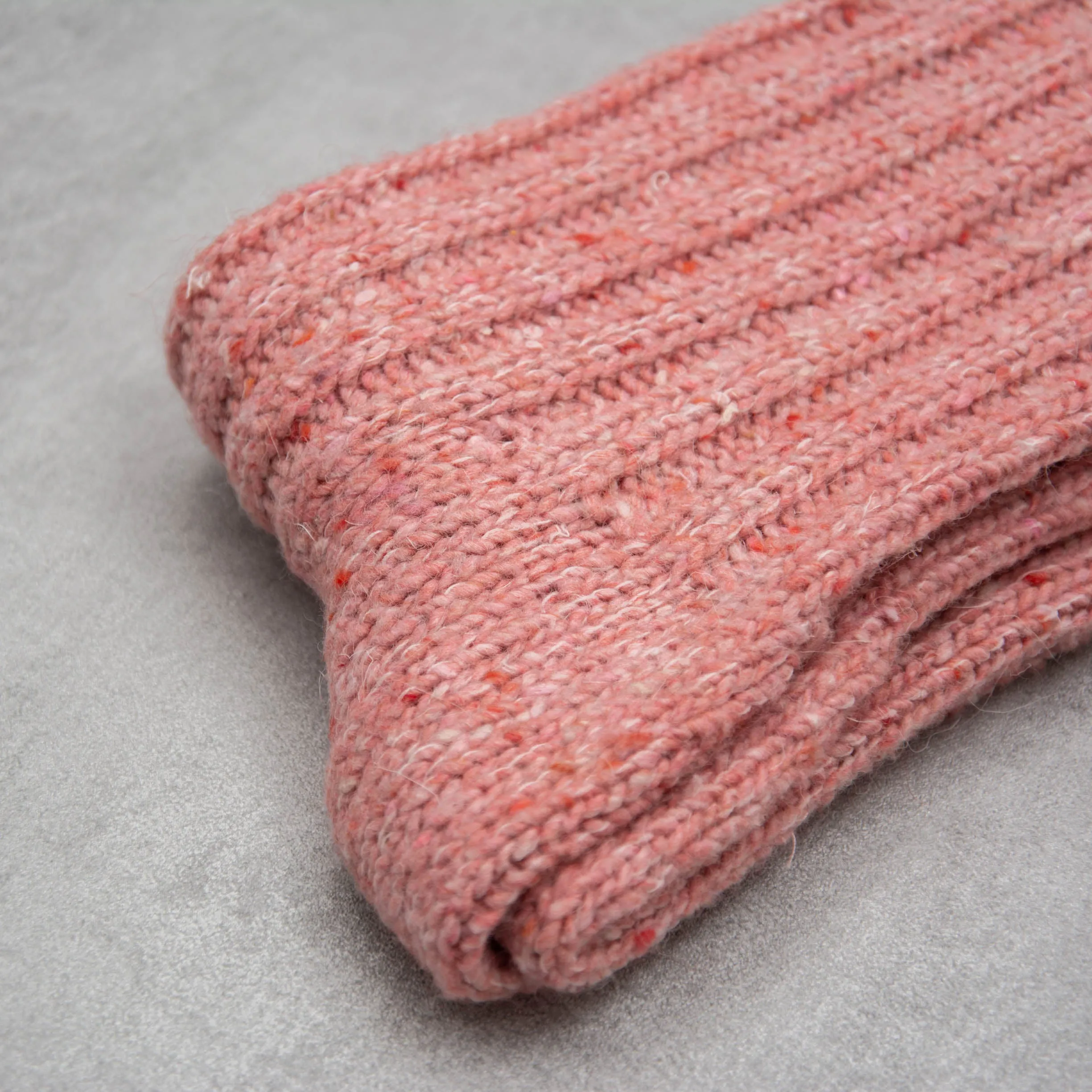 Donegal Socks in traditional Wool - 305 Light Pink