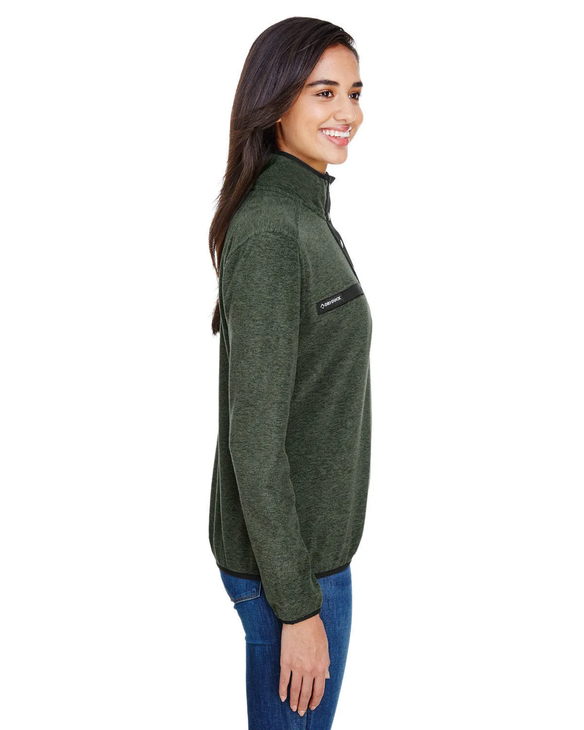 Dri Duck 9340 Aspen Mlange Mountain Fleece Pullover