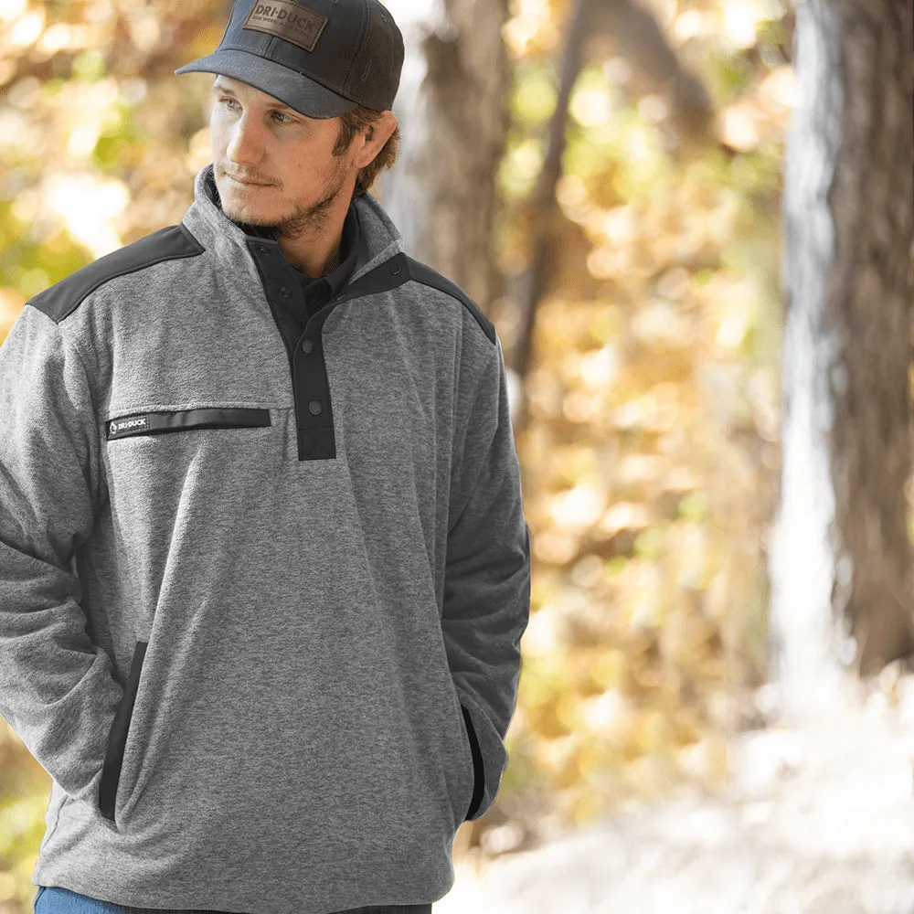 DRI DUCK - Men's Ranger Melange Fleece Pullover