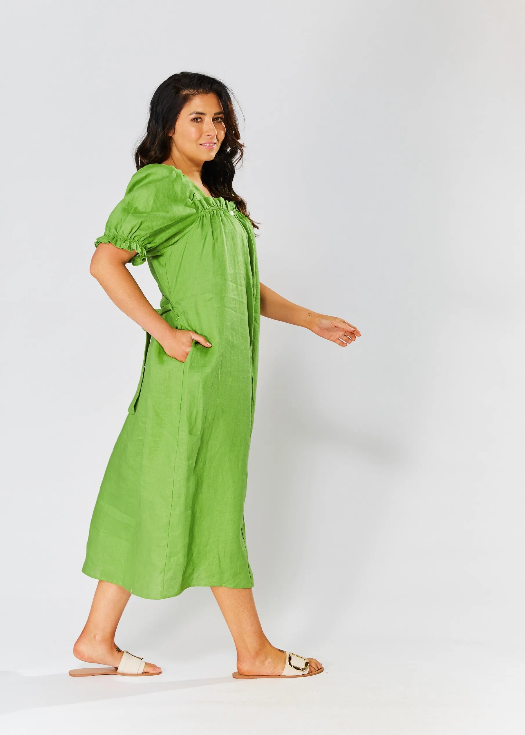 Elka Dress - Green