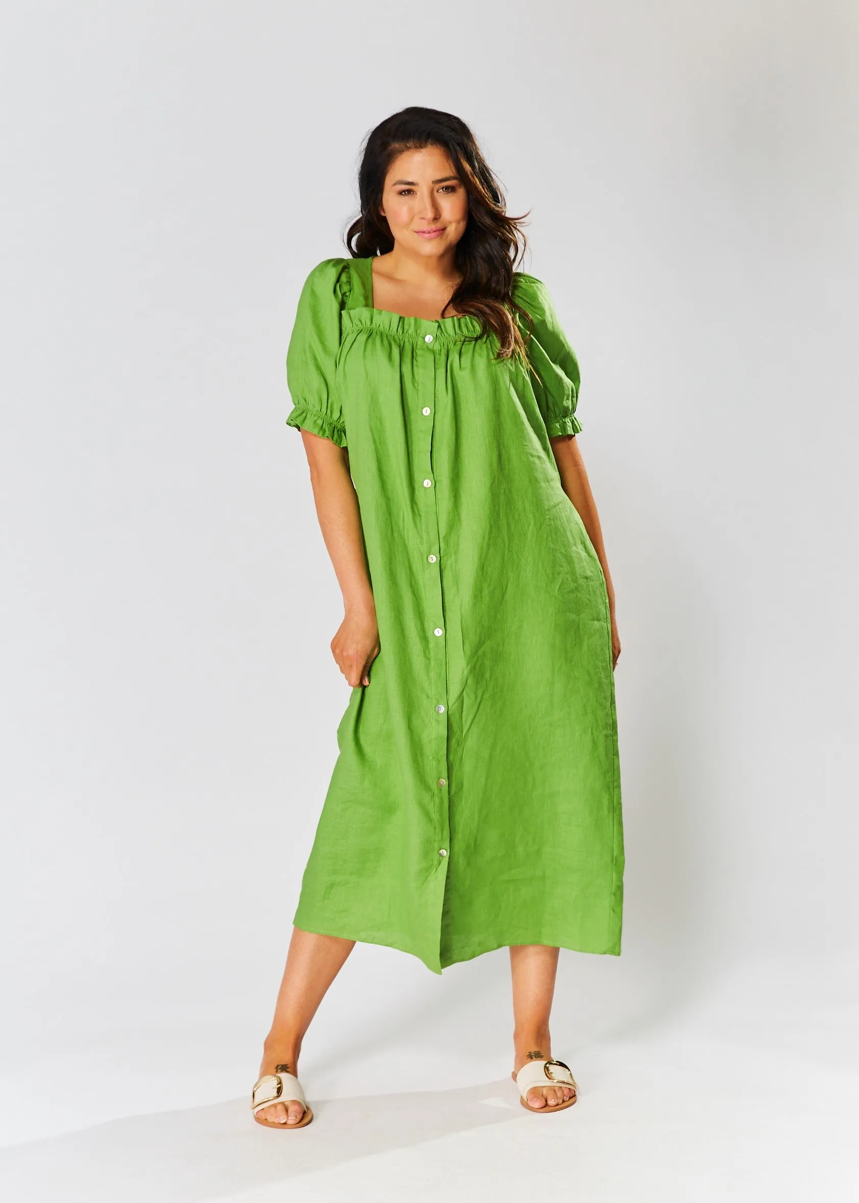 Elka Dress - Green