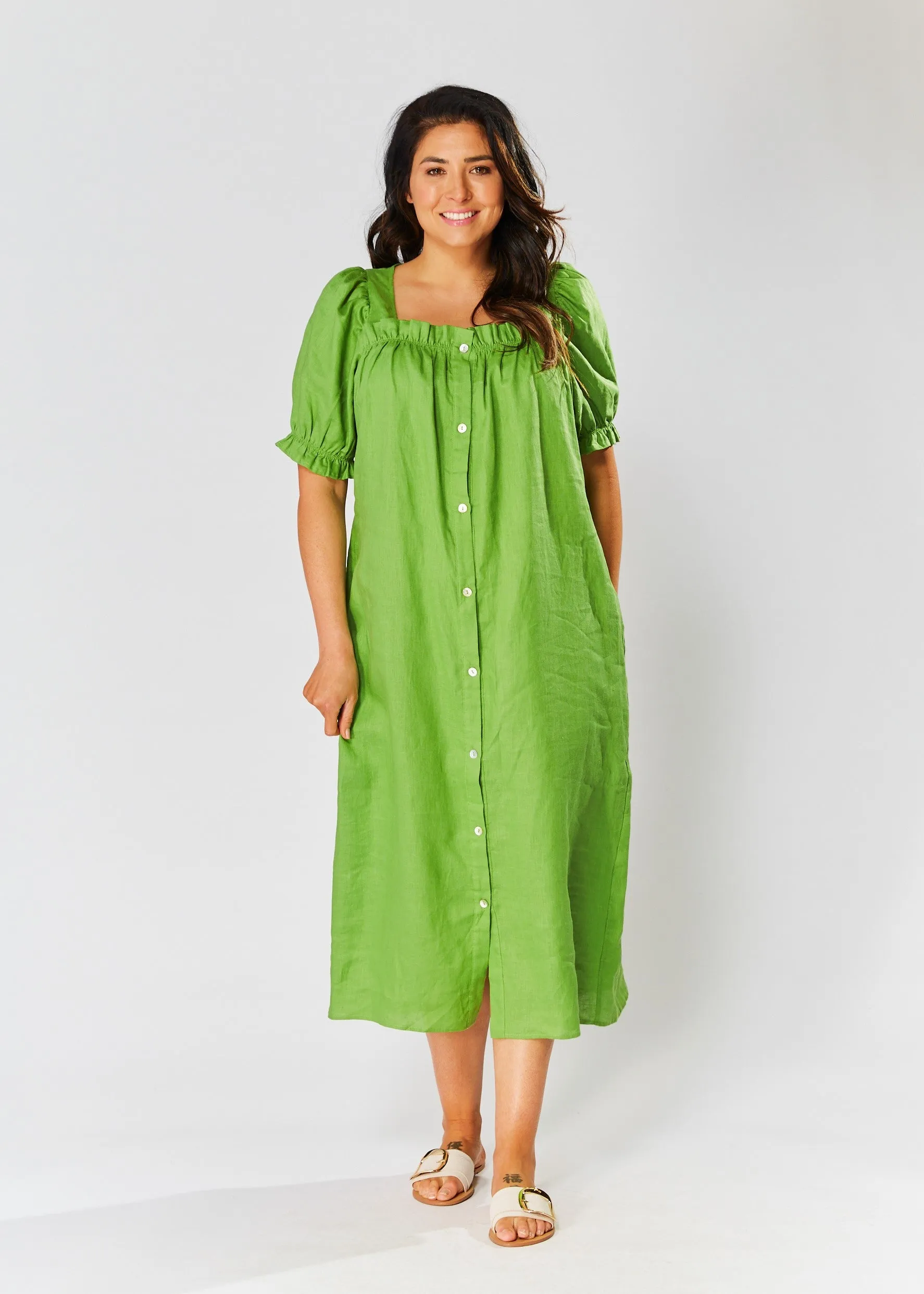 Elka Dress - Green