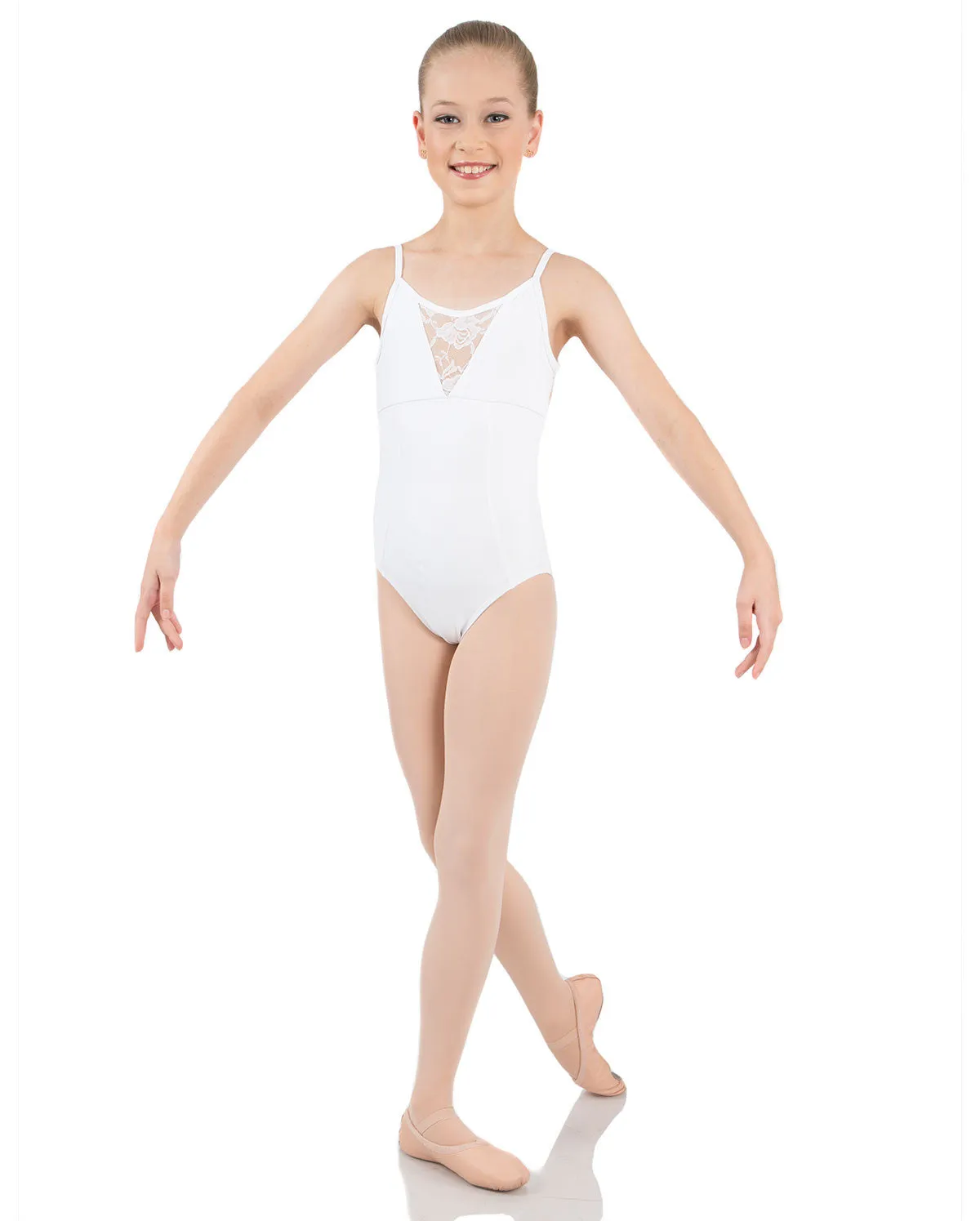 Energetiks Grace Camisole Leotard, Childs, CL105