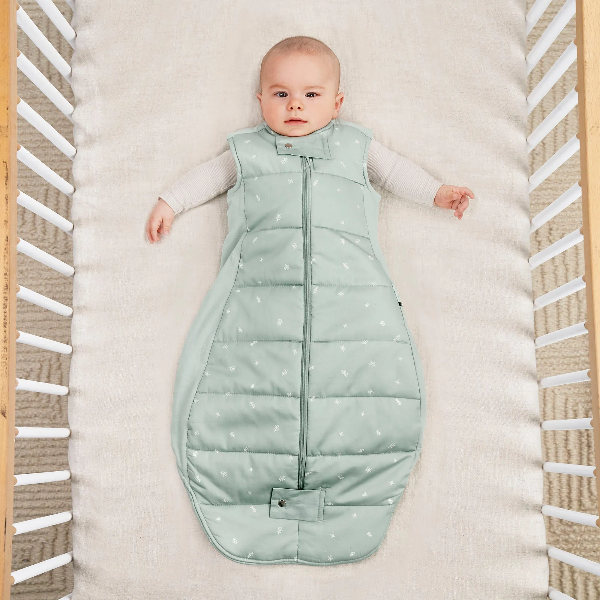 ergoPouch Sheeting Sleeping Bag 2.5 TOG - Sage