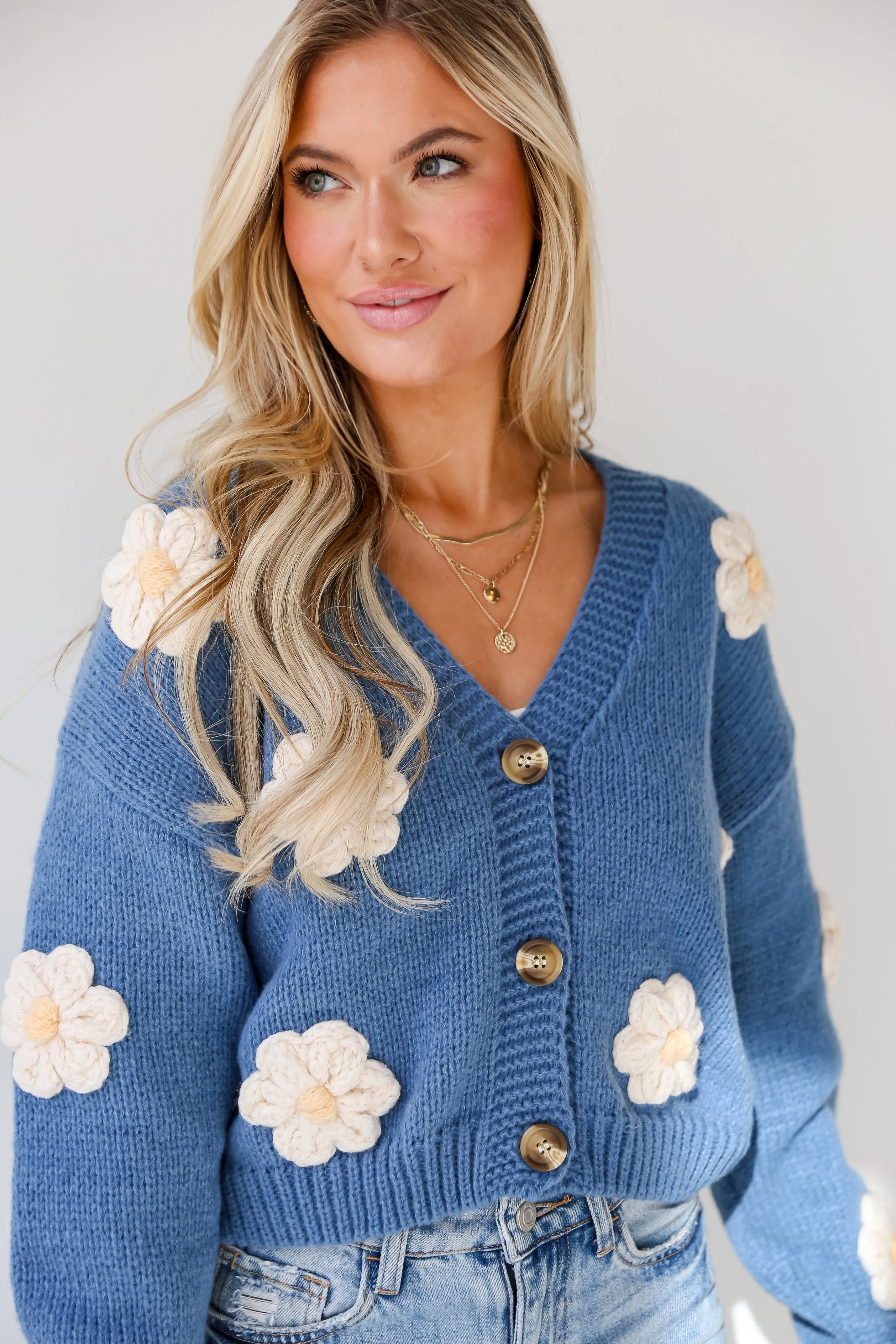 FINAL SALE - Total Sweetheart Floral Sweater Cardigan