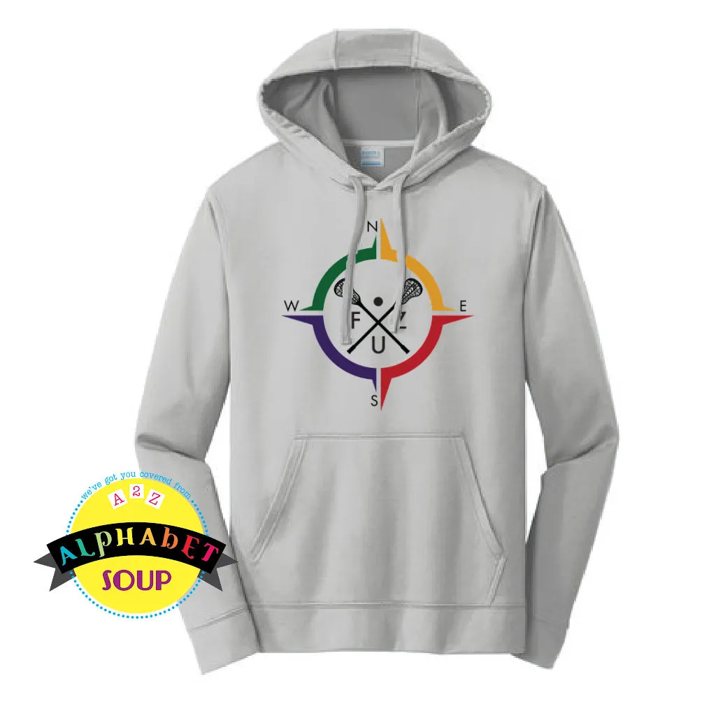 FZ United GIRLS High School Lacrosse Sport Tek Youth and Adult Performance Hoodie