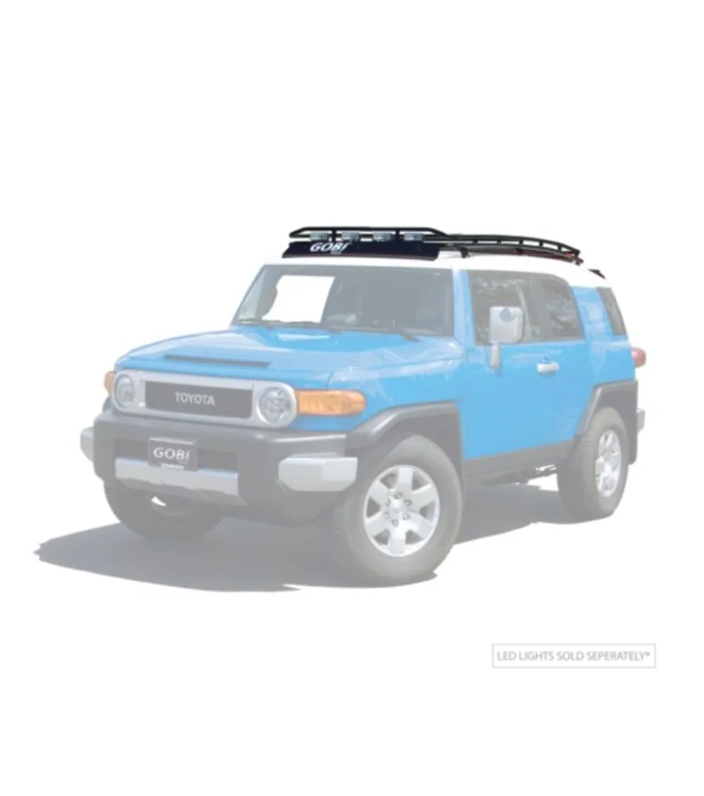 GOBI Toyota FJ Cruiser Stealth Roof Rack / Multi-Light Setup - 2007-2014