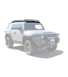 GOBI Toyota FJ Cruiser Stealth Roof Rack w/ Lightbar Setup - 2007-2014