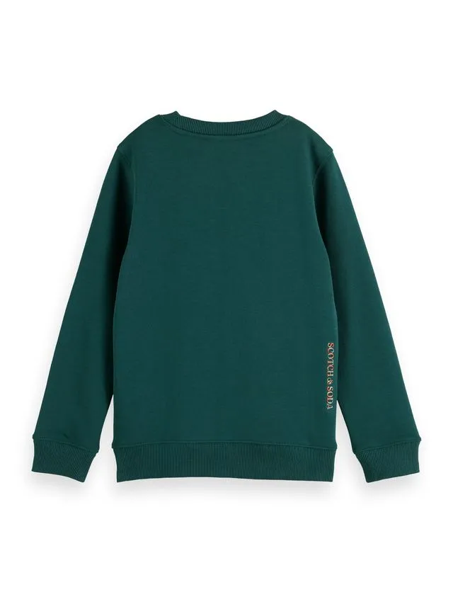 Green Logo Sweatshirt