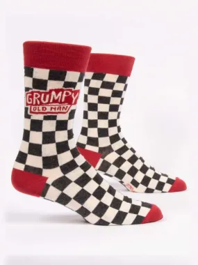 Grumpy Old Man Men's-Crew Socks