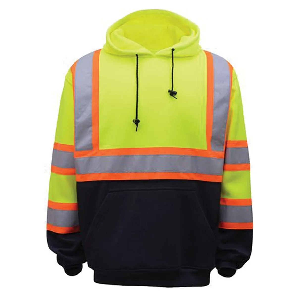 GSS Safety ANSI 3 Two-Tone Hi-Vis Pullover Sweatshirt