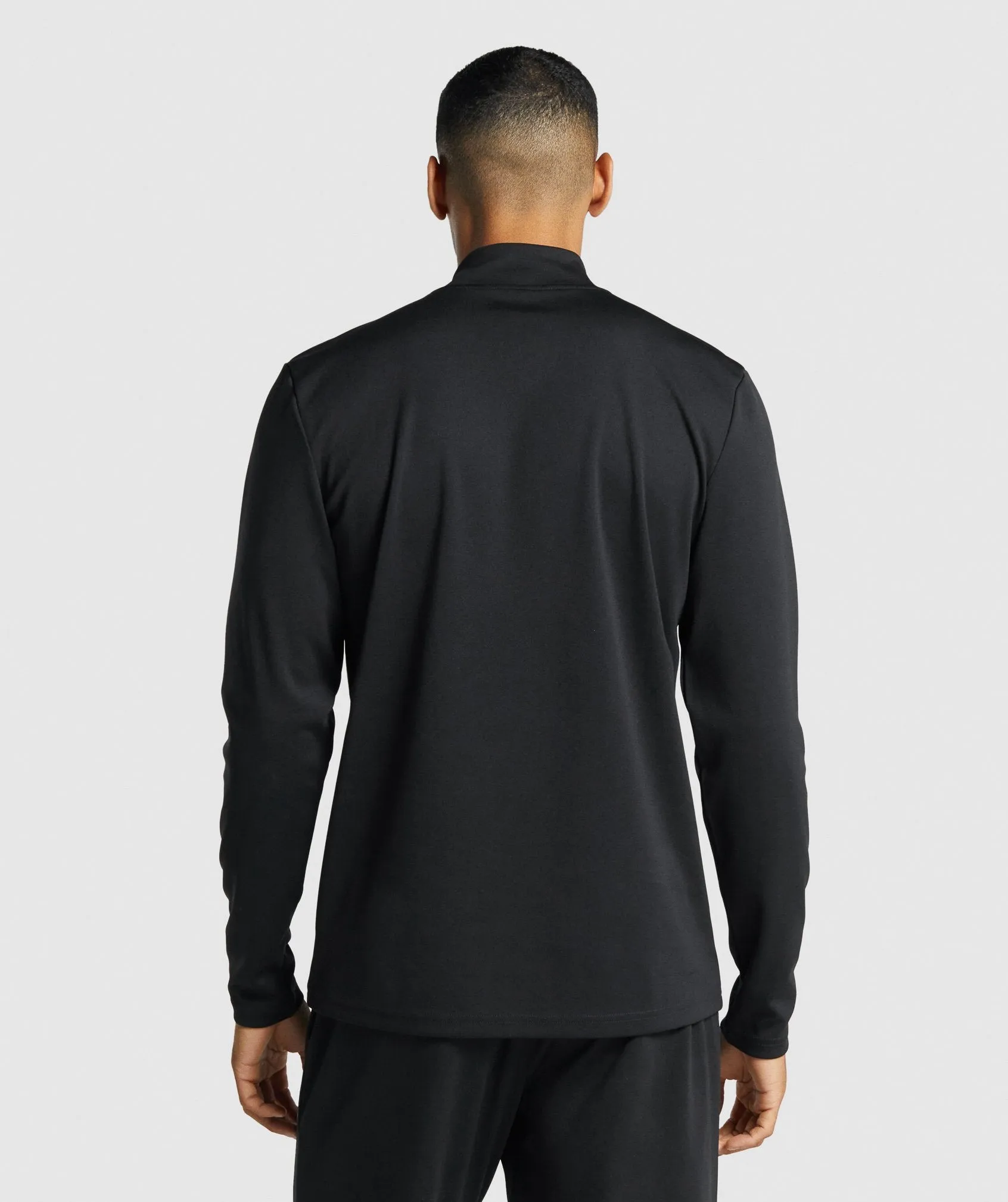 Gymshark Arrival 1/4 Zip Pullover - Black