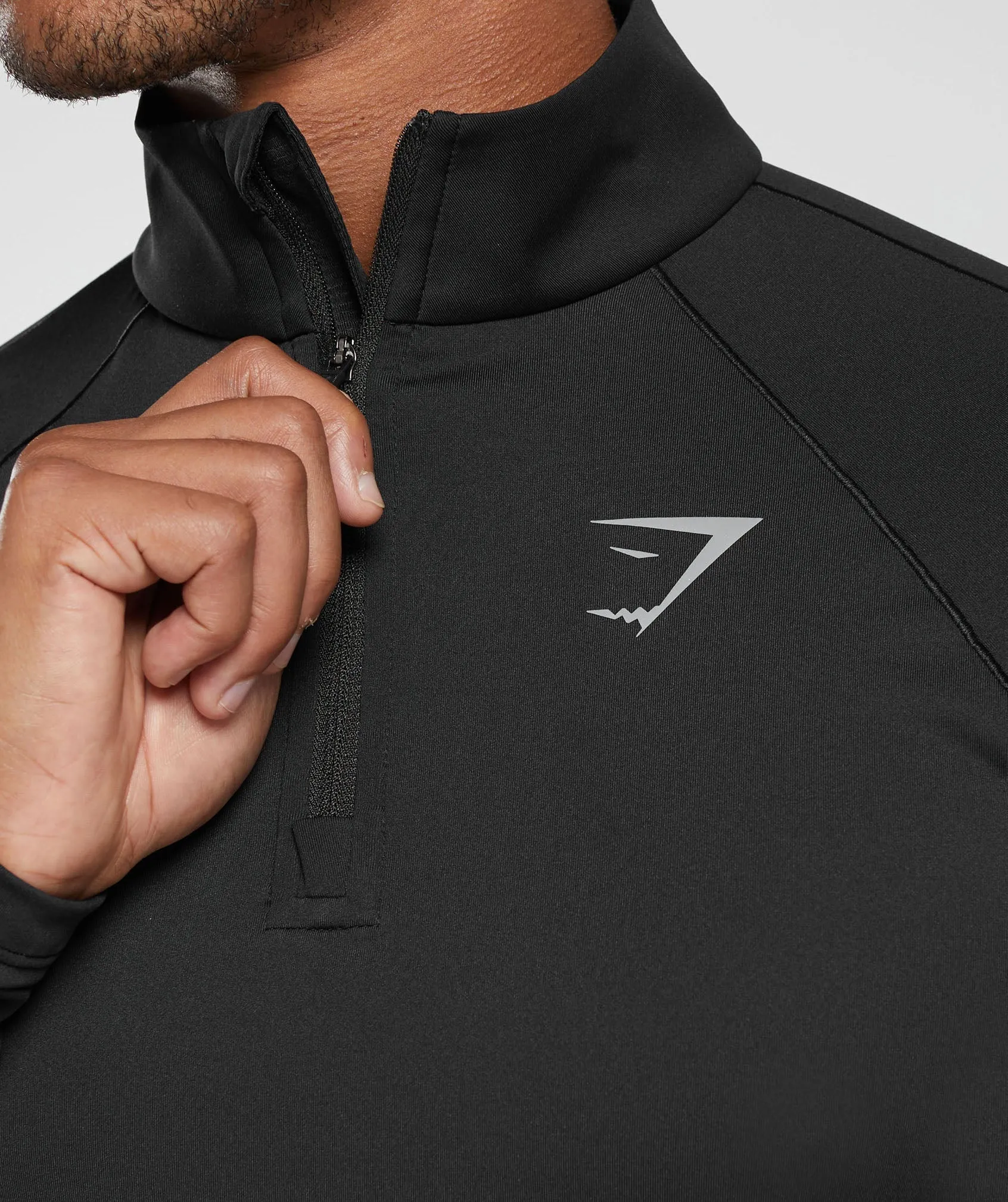 Gymshark Speed 1/4 Zip - Black