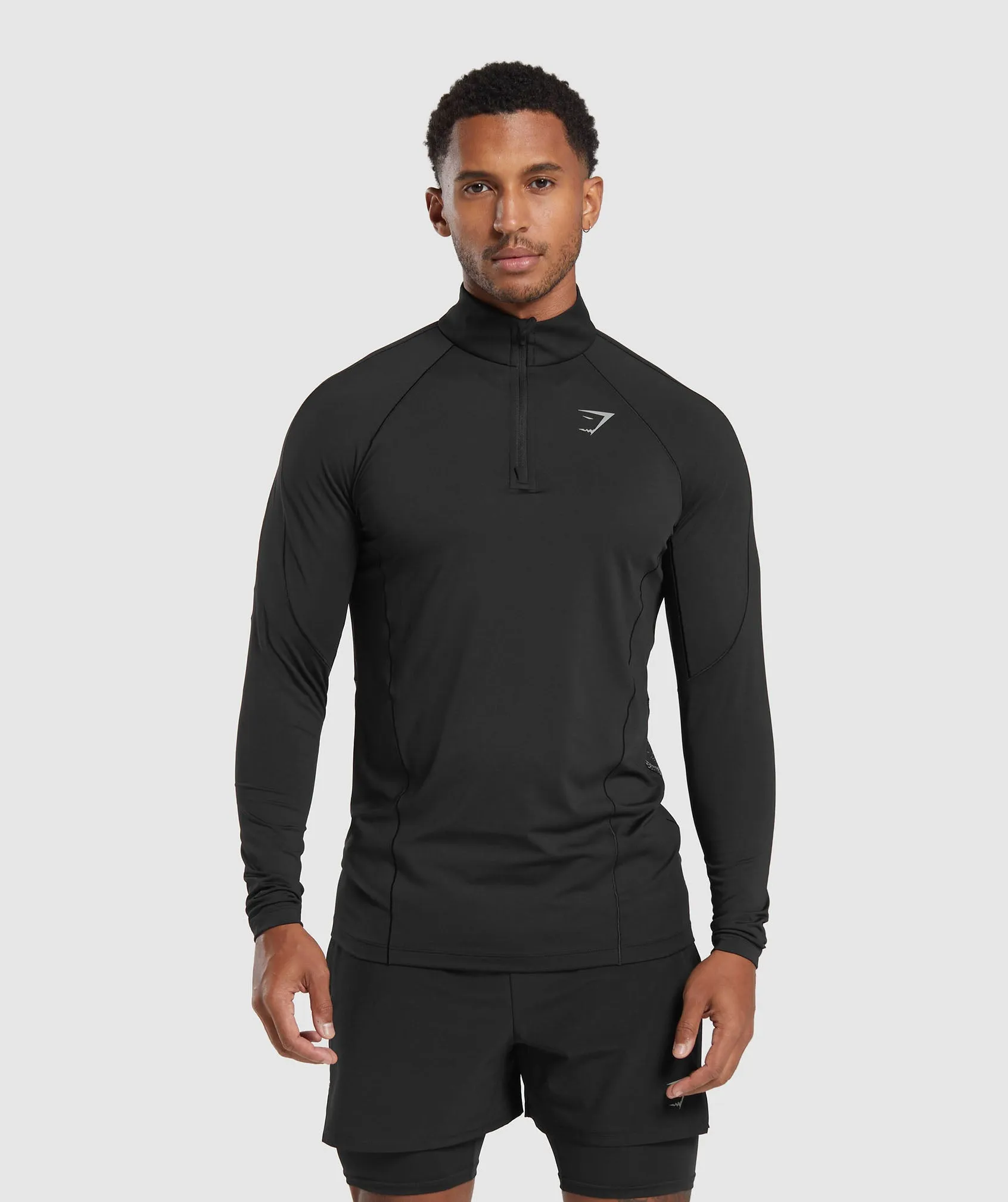 Gymshark Speed 1/4 Zip - Black