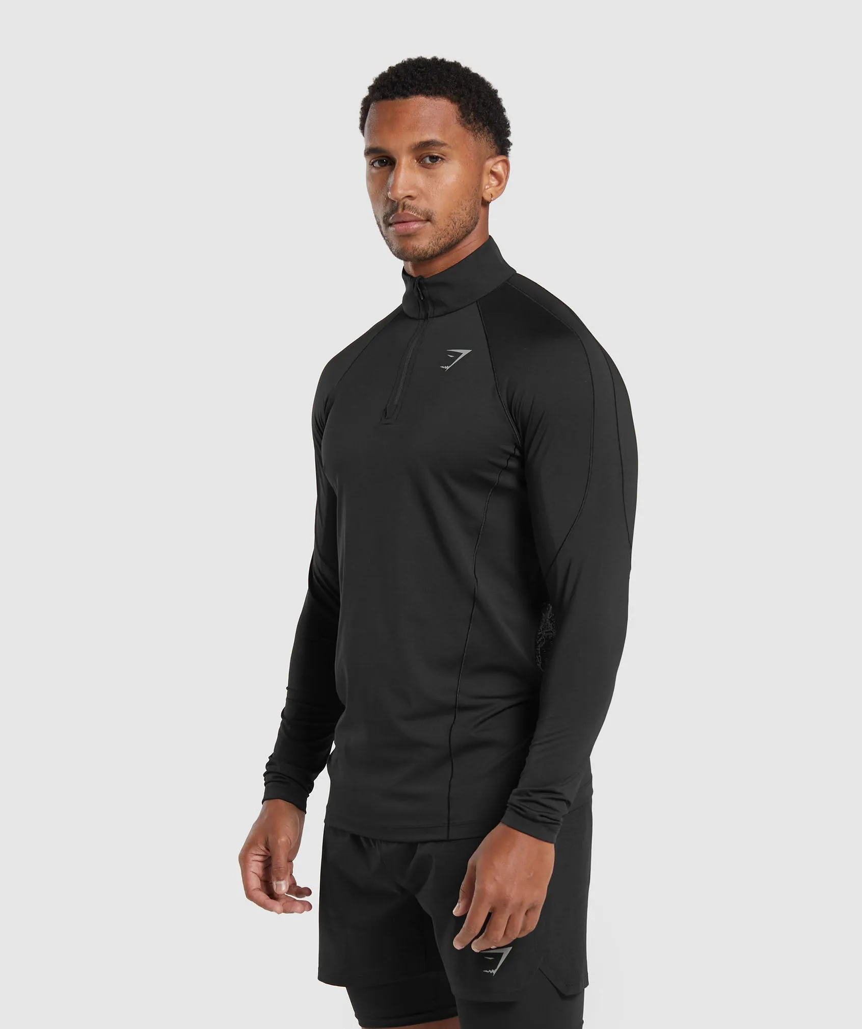 Gymshark Speed 1/4 Zip - Black