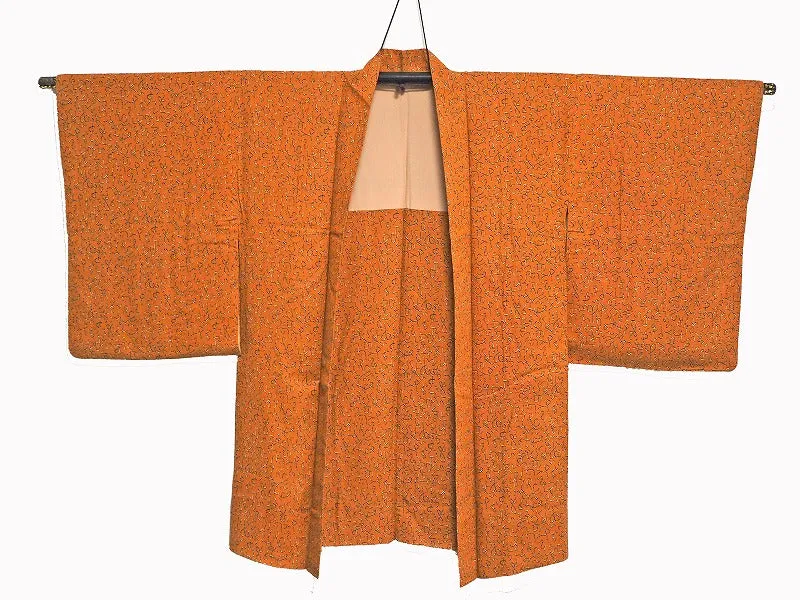 ha0064 haori - haorijJacket -   Japanese vintage jacket silk