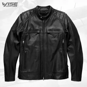 Harley Davidson Synthesis Pocket System Men’s Leather Motorcycle Jacket