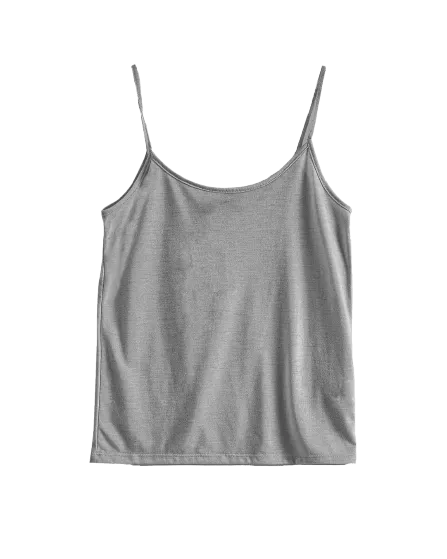 Heather Gray Basic Camisole