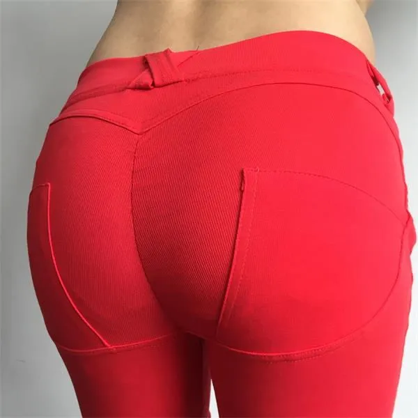 High Quality Low Waist Skinny Pants