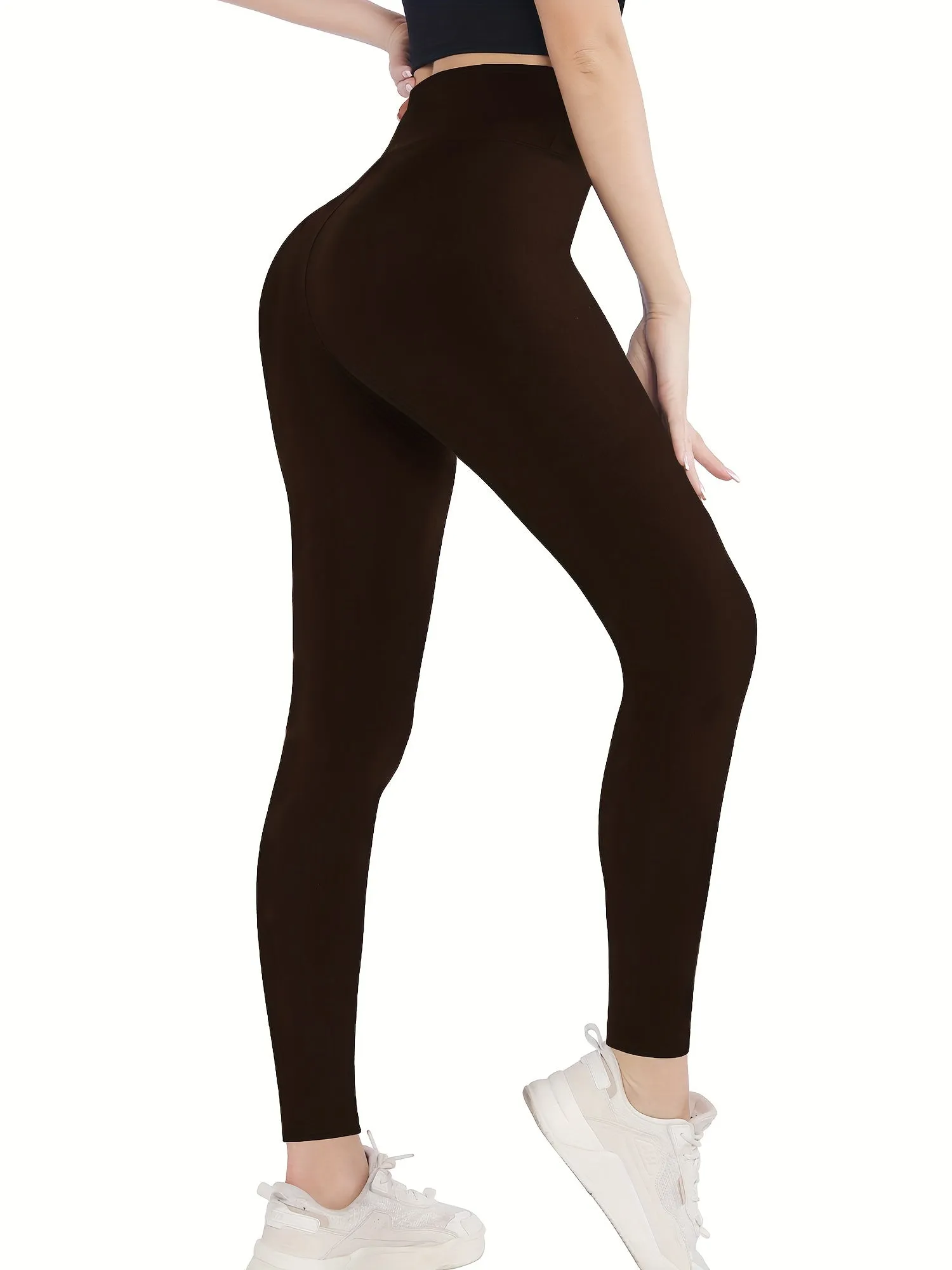 High waist skinny leggings for women  perfect for workouts