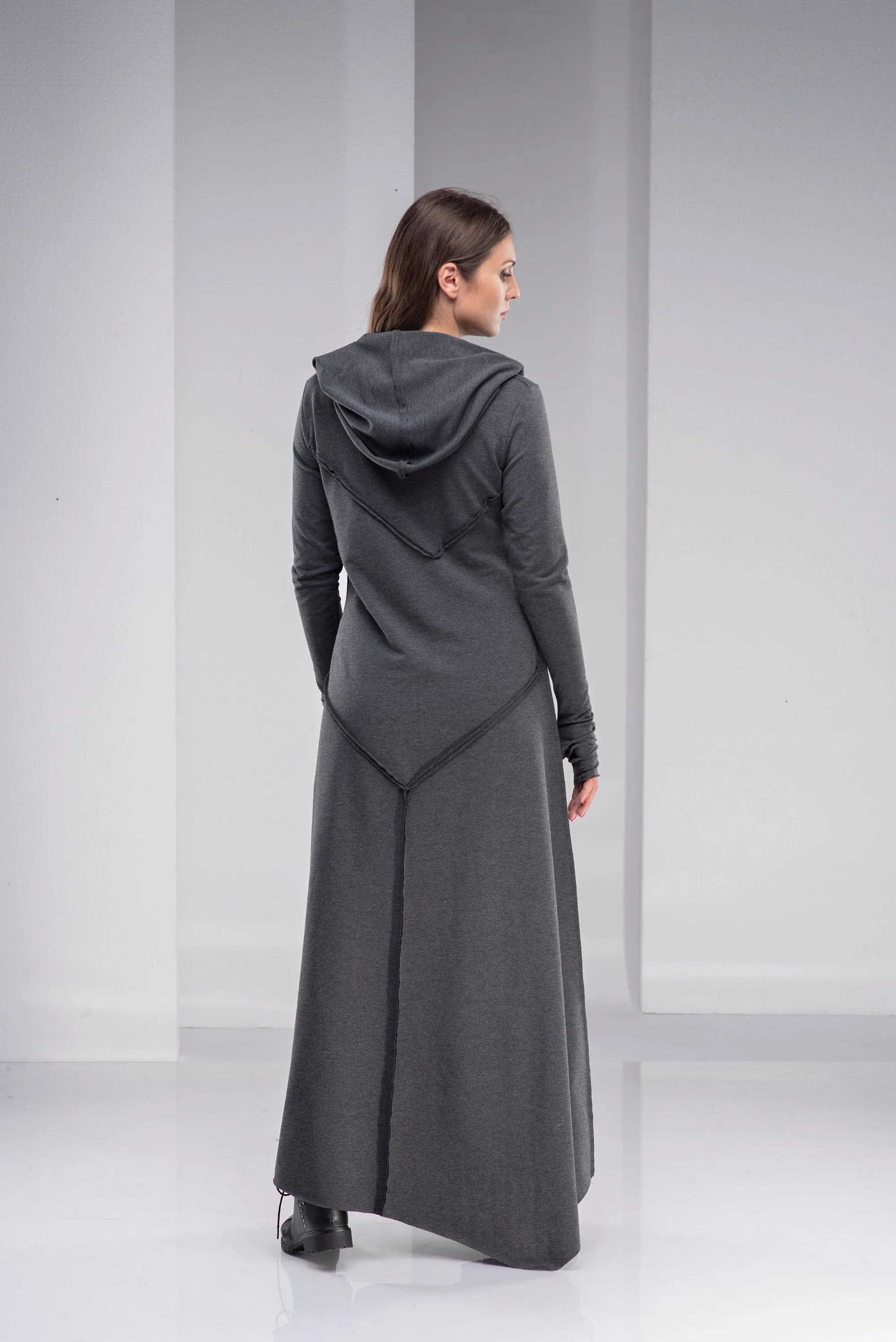 Hooded Maxi Dress