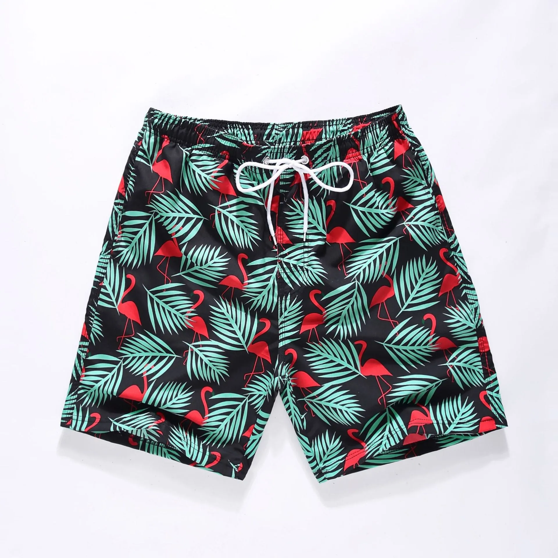 Hzori Sports Quick-Drying Beach Pants Shorts Swimming Trunks Printed Cross Oversized Casual Shorts Men