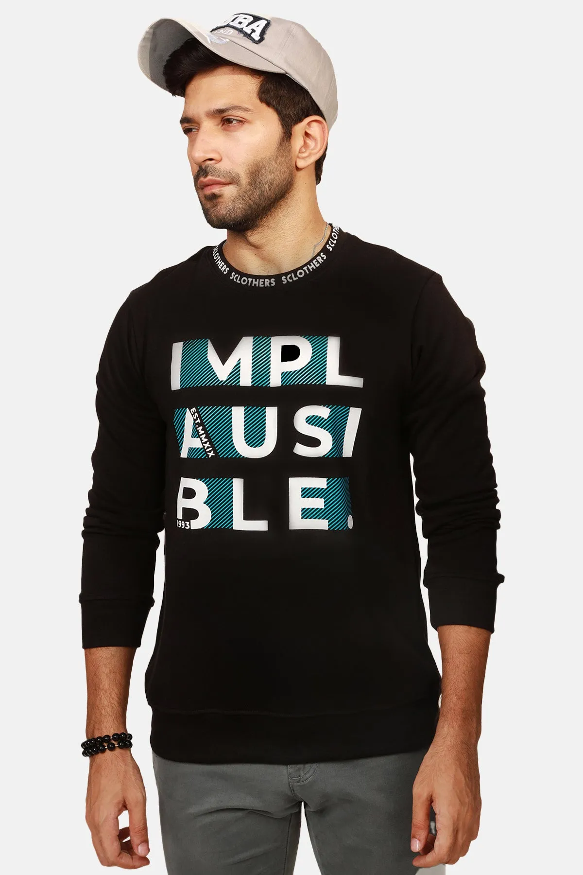 Implausible Graphic Sweatshirt - W22 - MSW041R