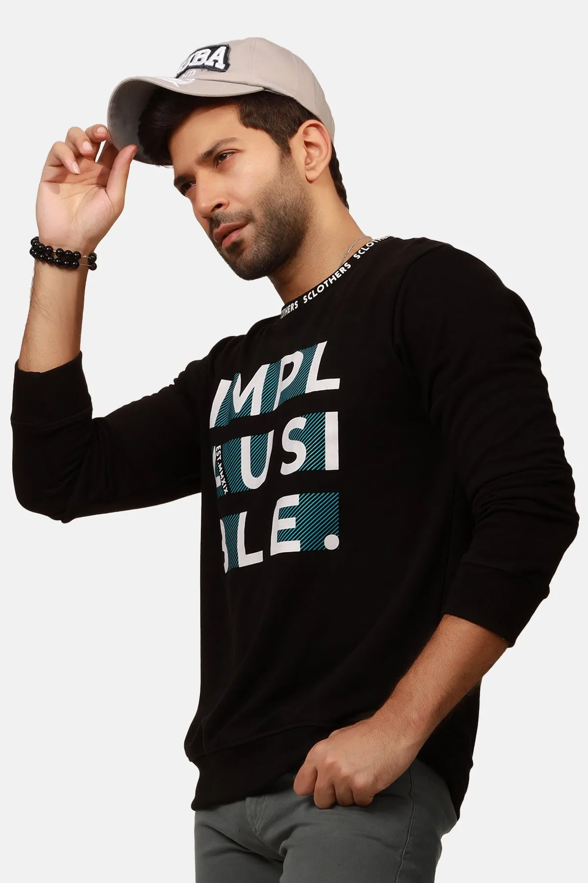 Implausible Graphic Sweatshirt - W22 - MSW041R