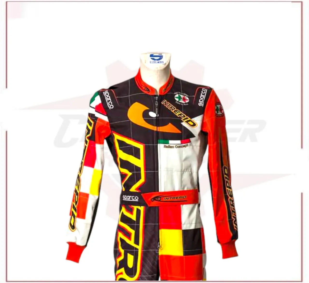 INTREPID Overall Driver Go Kart Racing Suit