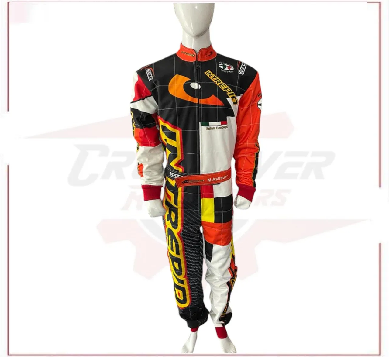 INTREPID Overall Driver Go Kart Racing Suit