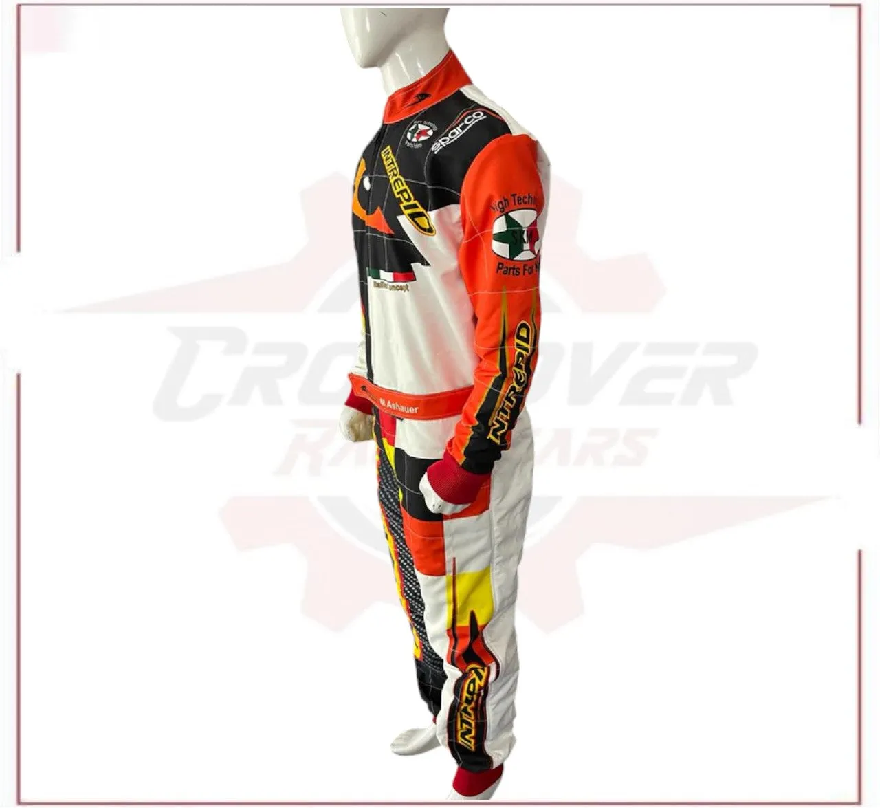 INTREPID Overall Driver Go Kart Racing Suit