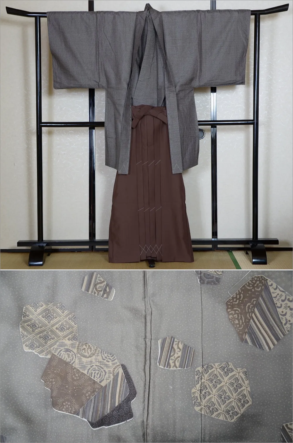 Jacket, kimono, hakama set / JKH #1-011