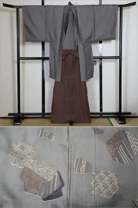 Jacket, kimono, hakama set / JKH #1-011