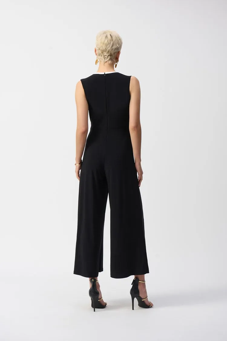 Joseph Ribkoff Silky Knit Sleeveless Culotte Jumpsuit 251048