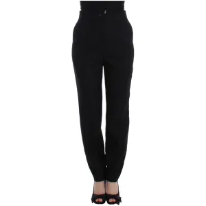 KAALE SUKTAE Elegant High-Waist Black Pants