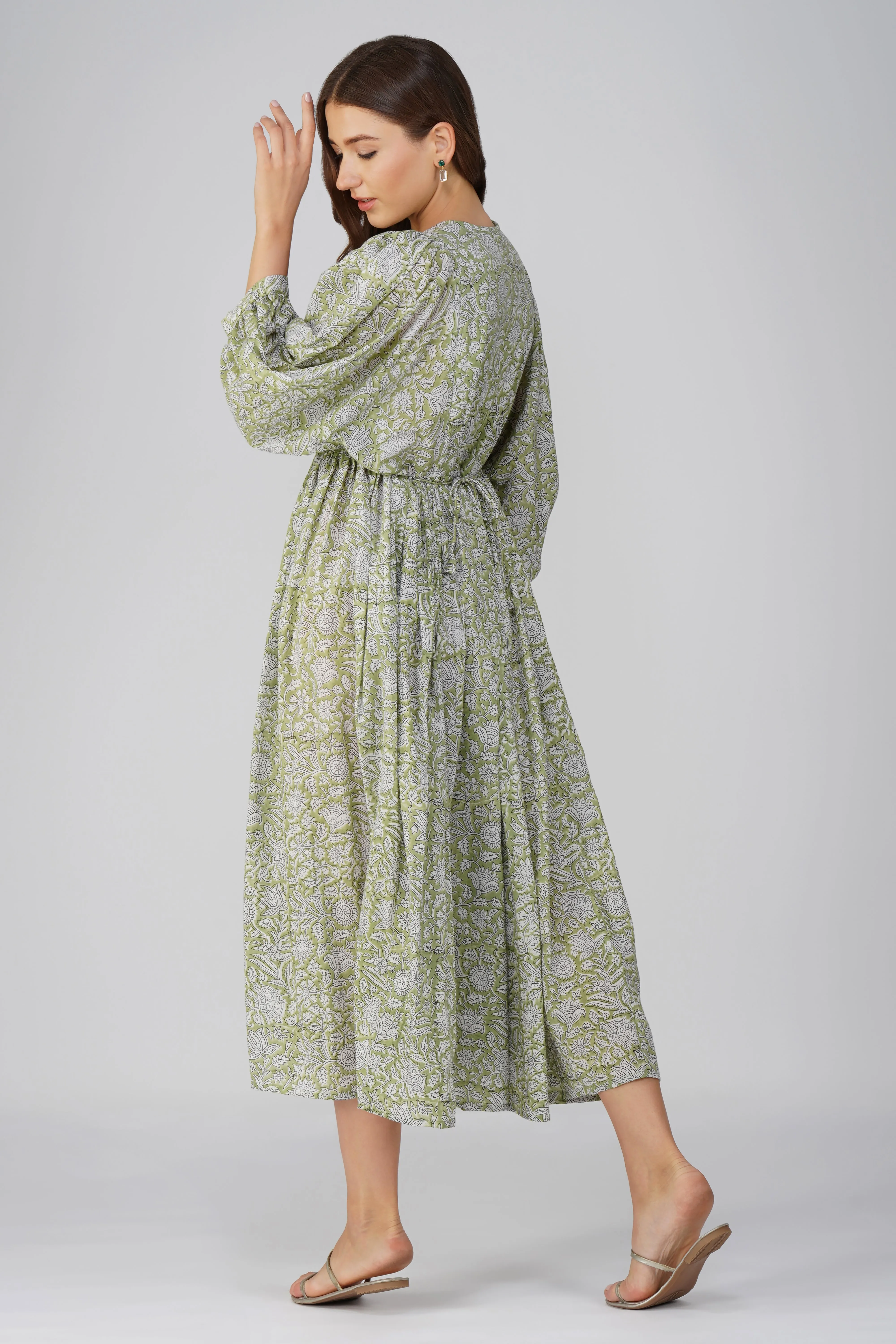 Keira Maxi Dress - Light Green