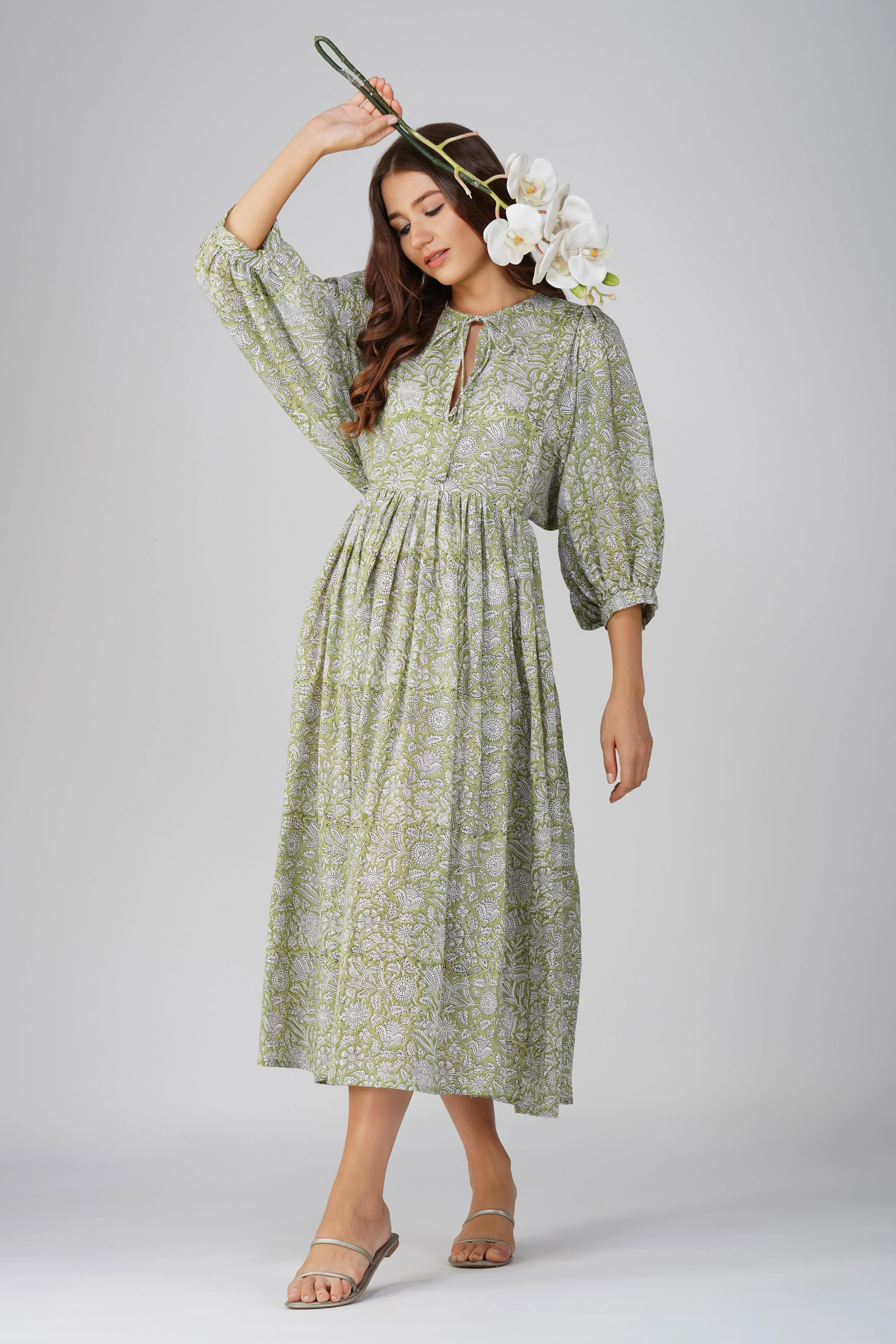 Keira Maxi Dress - Light Green