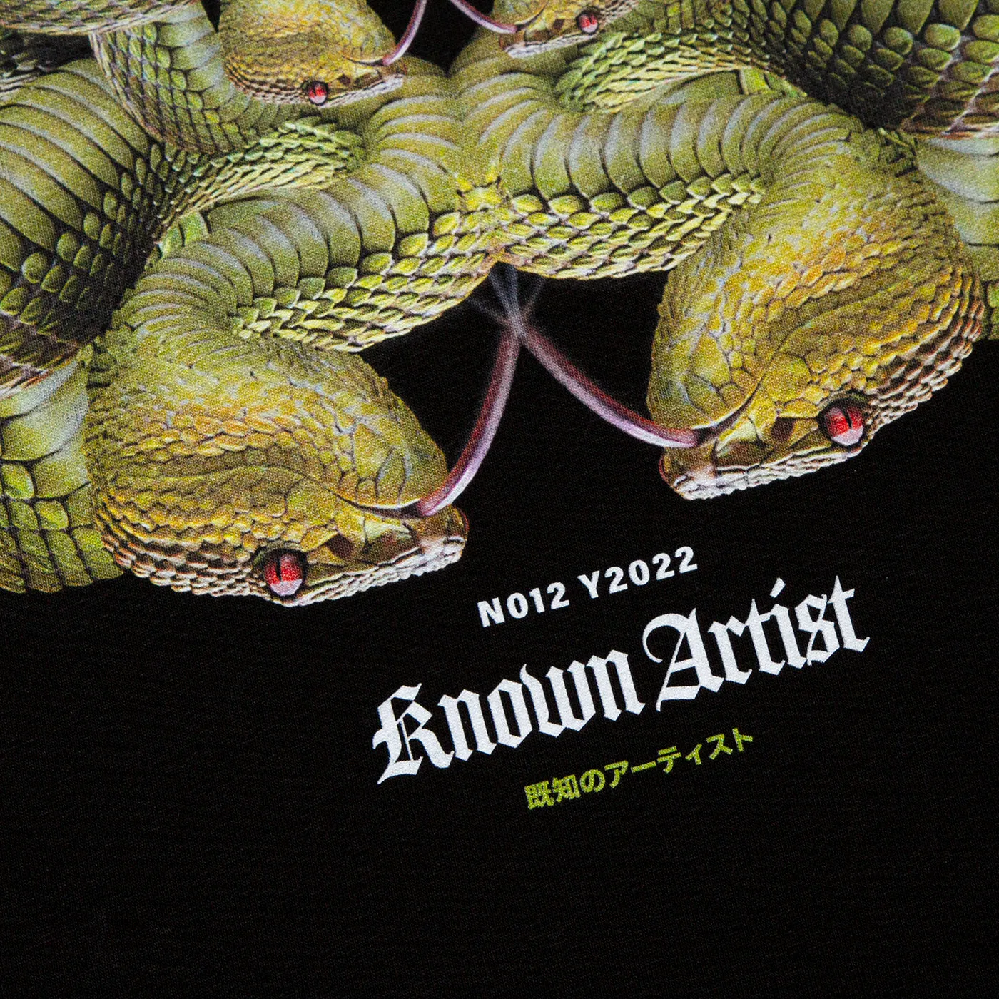 Known Artist 012 - Tshirt - Black