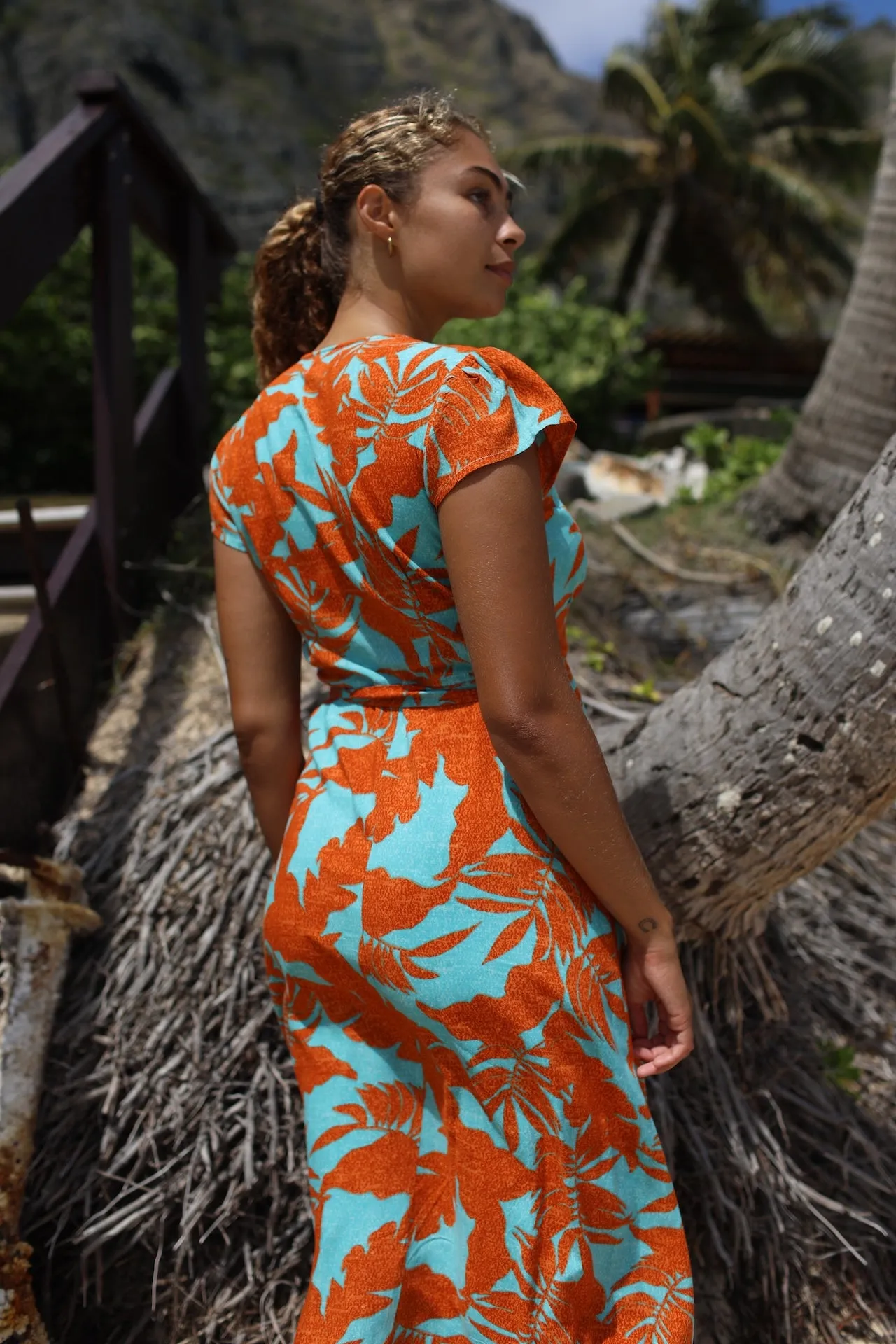 Lahaina Wrap Dress