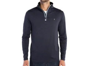 Lightweight Performance Pullover - Heather Black