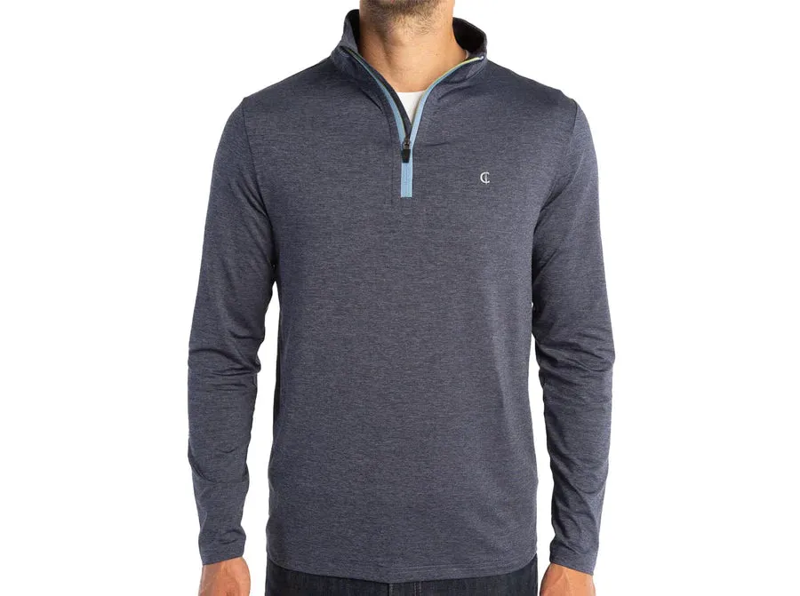 Lightweight Performance Pullover - Heather Navy