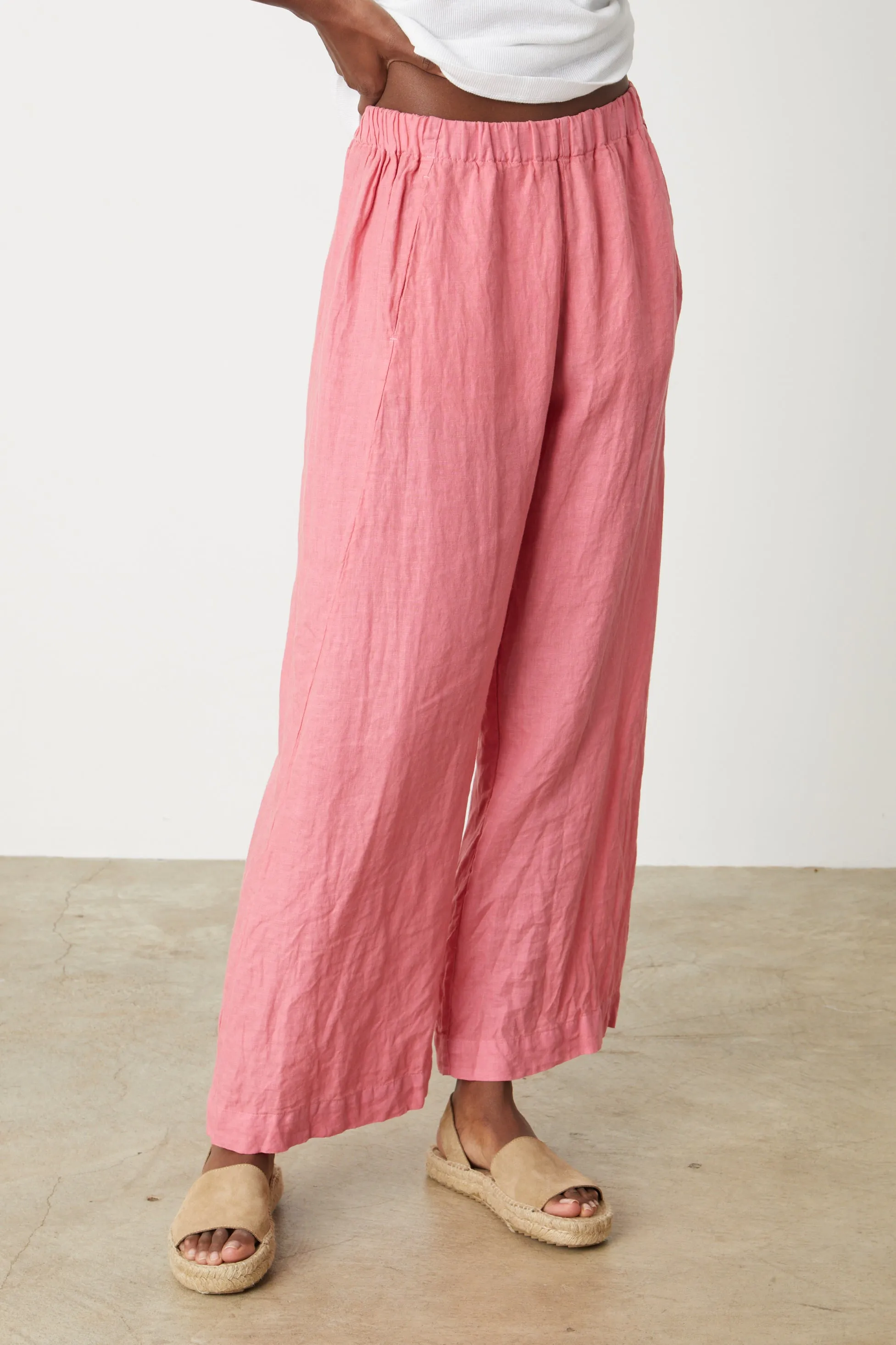 Lola | Woven Linen Pant