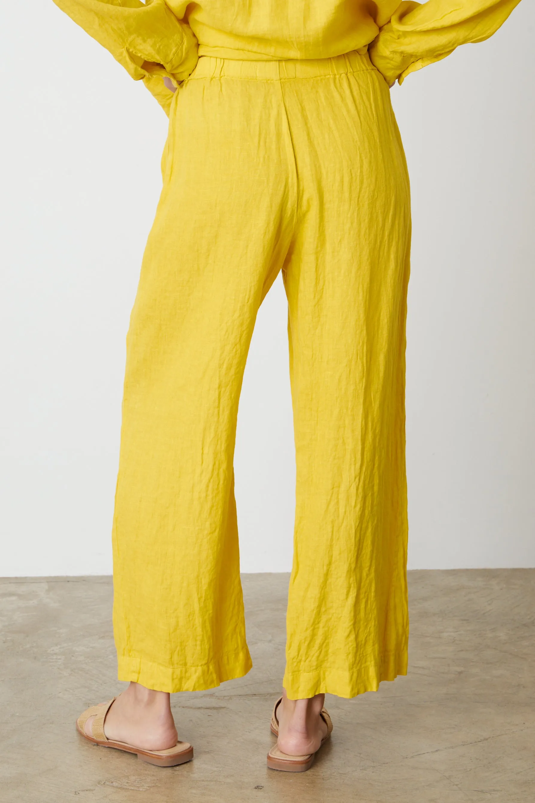 Lola | Woven Linen Pant