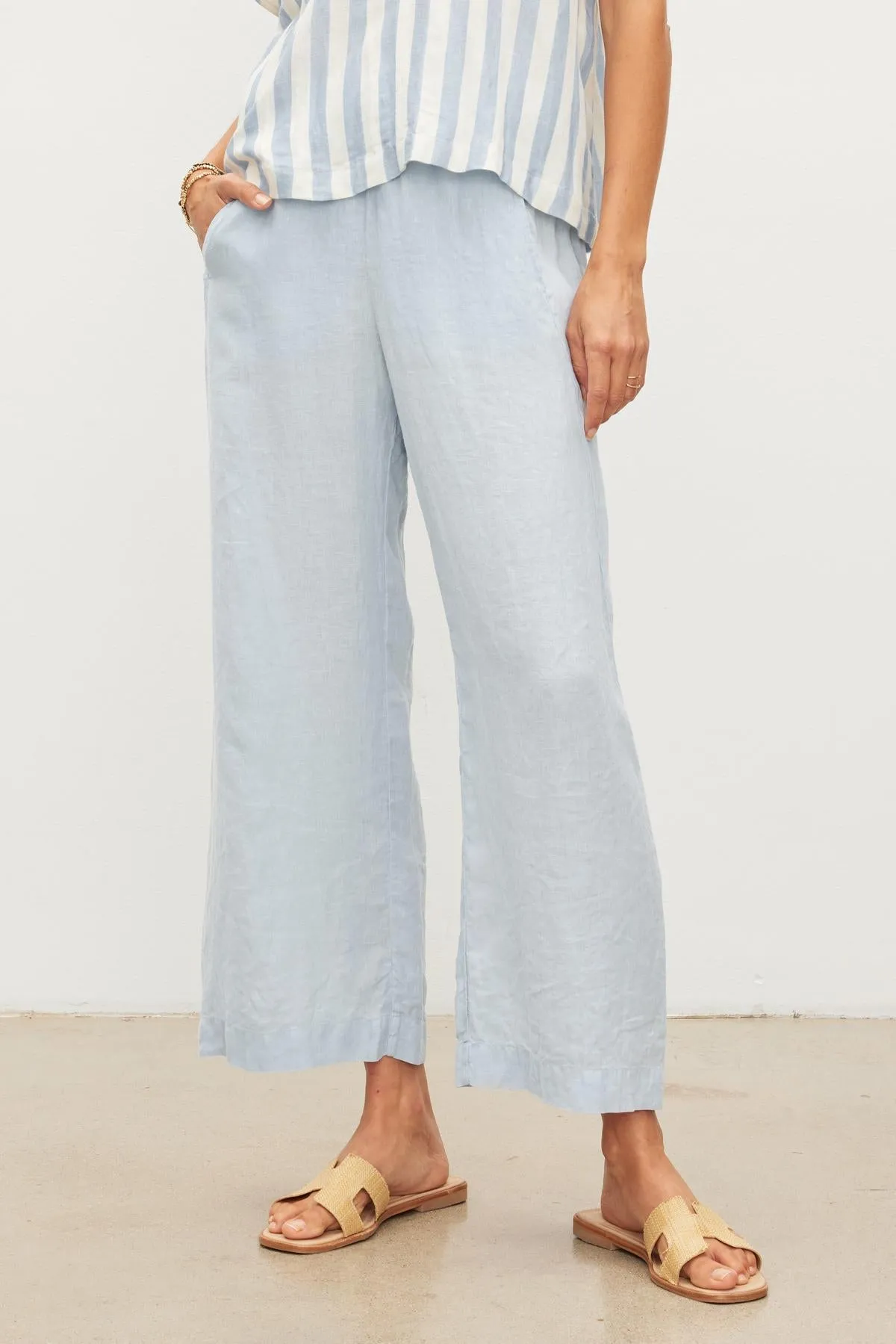 Lola | Woven Linen Pant