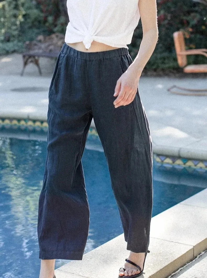 Lola | Woven Linen Pant