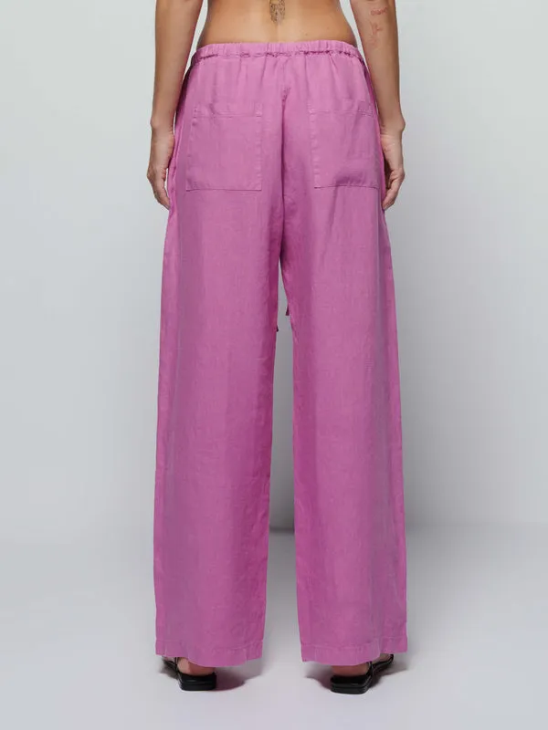 LUCIA TIE WAIST PANT