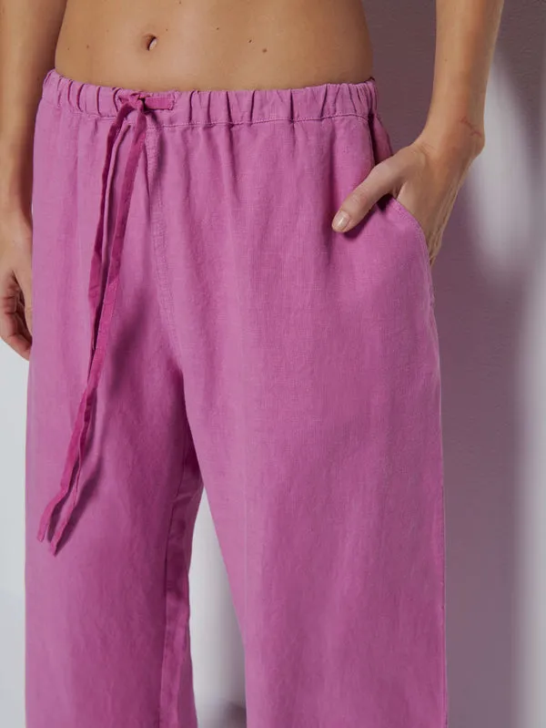 LUCIA TIE WAIST PANT